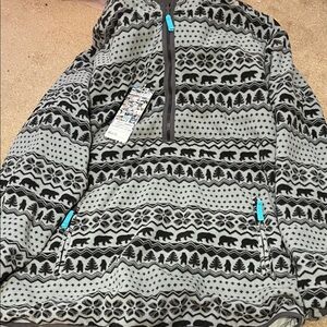 Chubbies NWT The Grey Anatomy Reversible Fleece Jacket